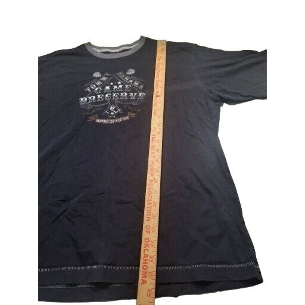 Tommy Bahama Game Preserve Tshirt Mens Sz L Pool Billiards Wildlife Short Sleeve - Picture 5 of 7